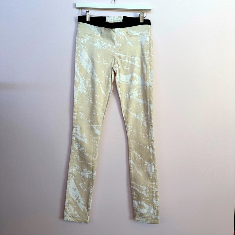 Helmet Lang Paint Spatter Pants, Size 25